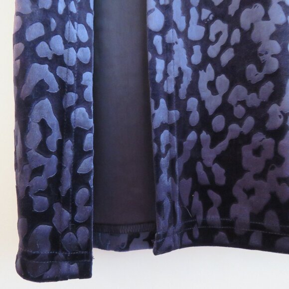 KILLSTAR Nine Lives Skirt in Purple Plum Gothic Maxi Burnout Velvet Size XS NWT - Picture 10 of 16